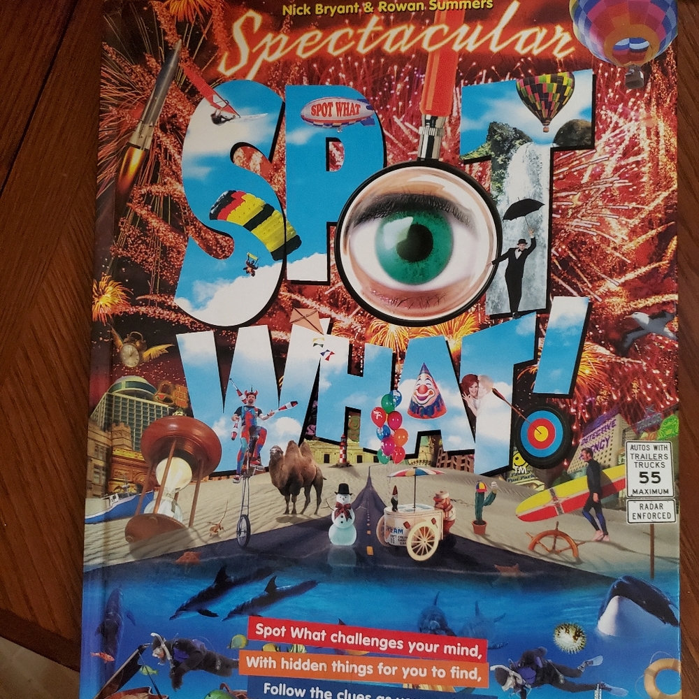 Spot what seek and find book